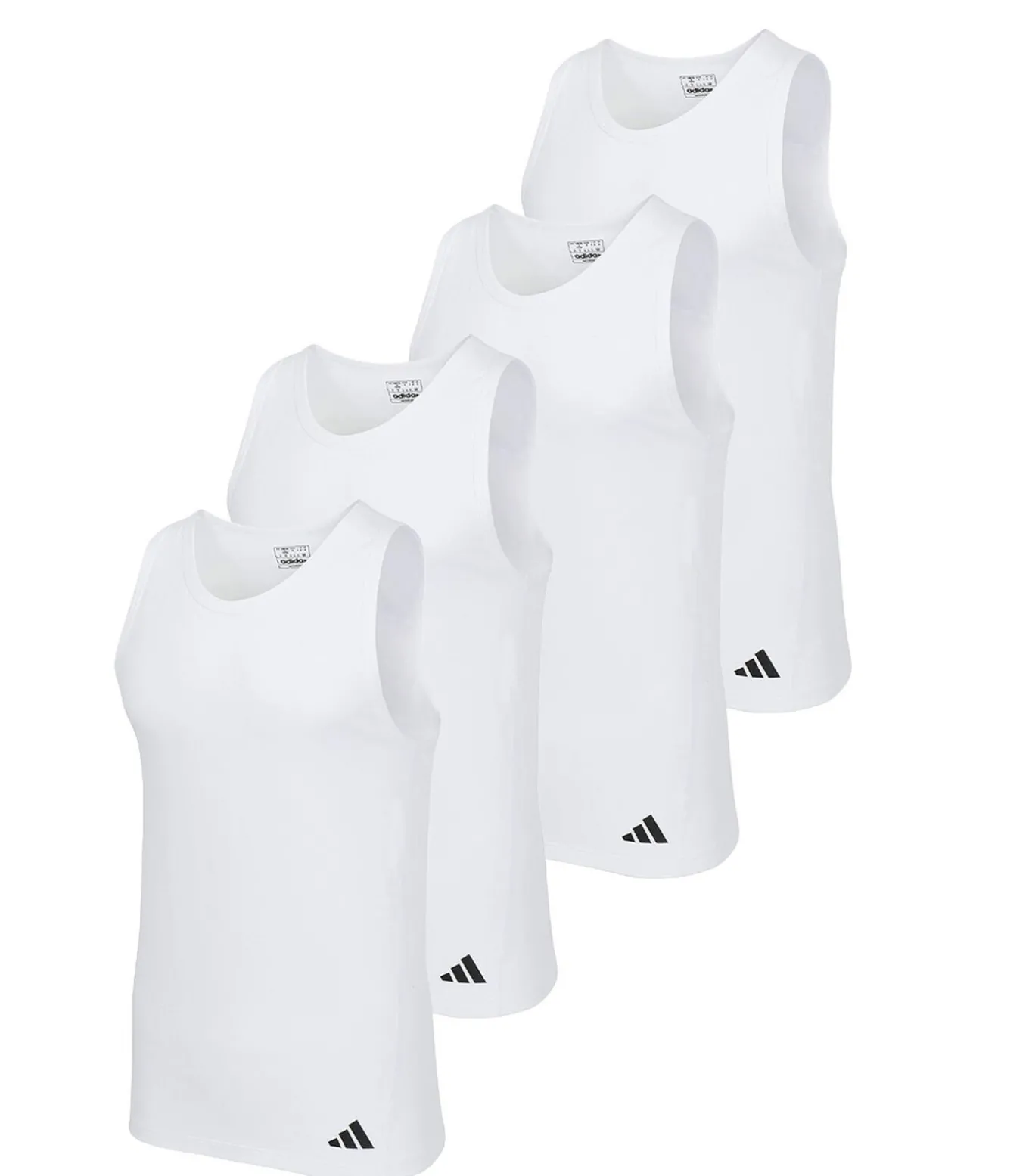 4 pack Active Flex Cotton Ergonomic - onderhemd