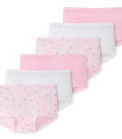 6 pack 95/5 Organic Cotton - shorts