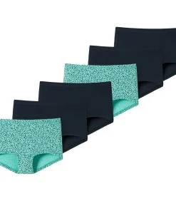 6 pack 95/5 Organic Cotton - shorts slip