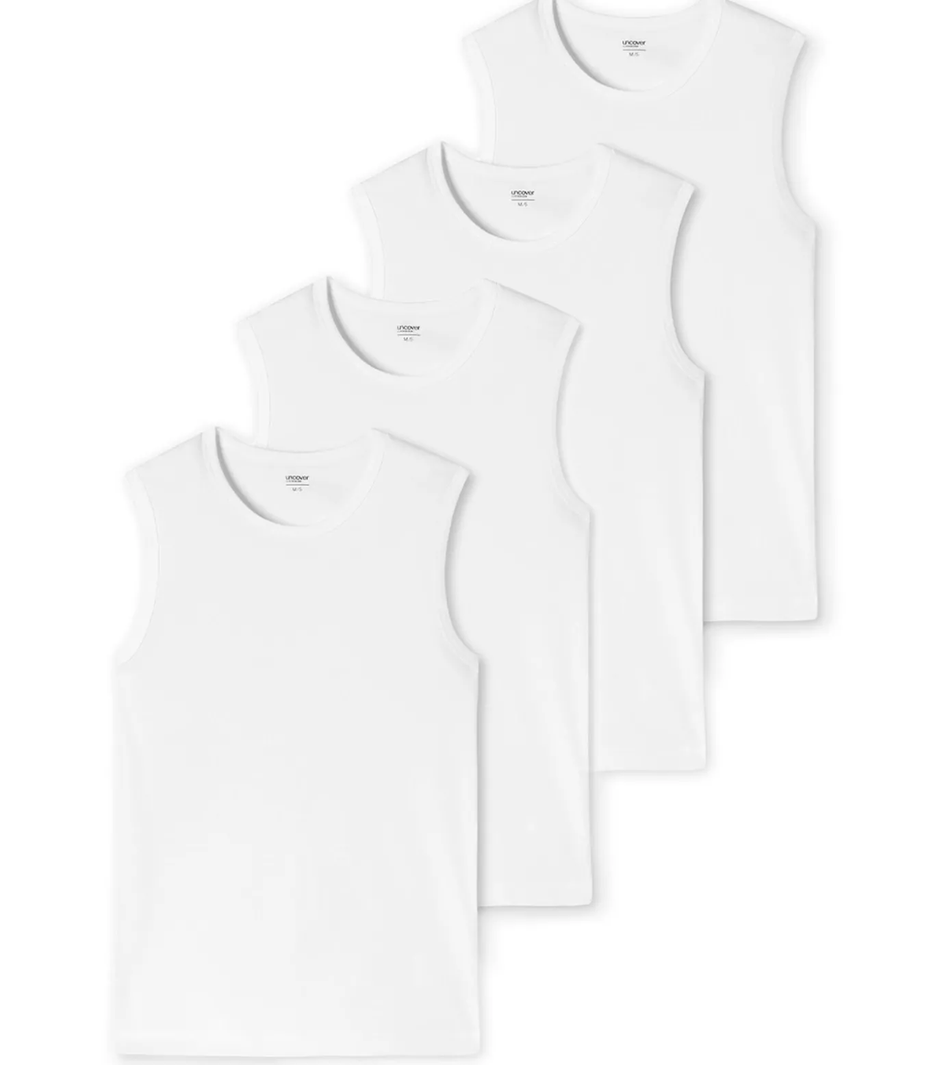 4 pack Basic - onderhemd