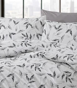 1 persoons beddengoed 140x200 cm+1 kussensloop 65x65 cm in katoen