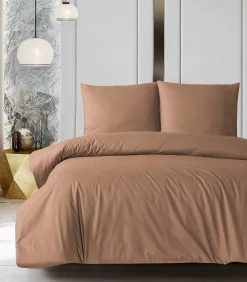 2 persoons beddengoed 200x200 cm+2 kussenslopen 65x65 cm in katoen