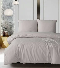 1 persoons beddengoed 140x200 cm+1 kussensloop 65x65 cm in katoen