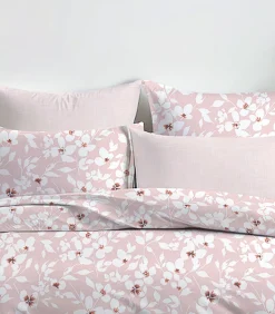 2 persoons beddengoed 240x220 cm+2 kussenslopen 65x65 cm in katoen