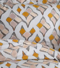 2 persoons beddengoed 240x220 cm+2 kussenslopen 63x63 cm katoensatijn