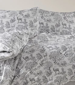 1 persoons beddengoed 140x200 cm+1 kussensloop 65x65 cm in katoen