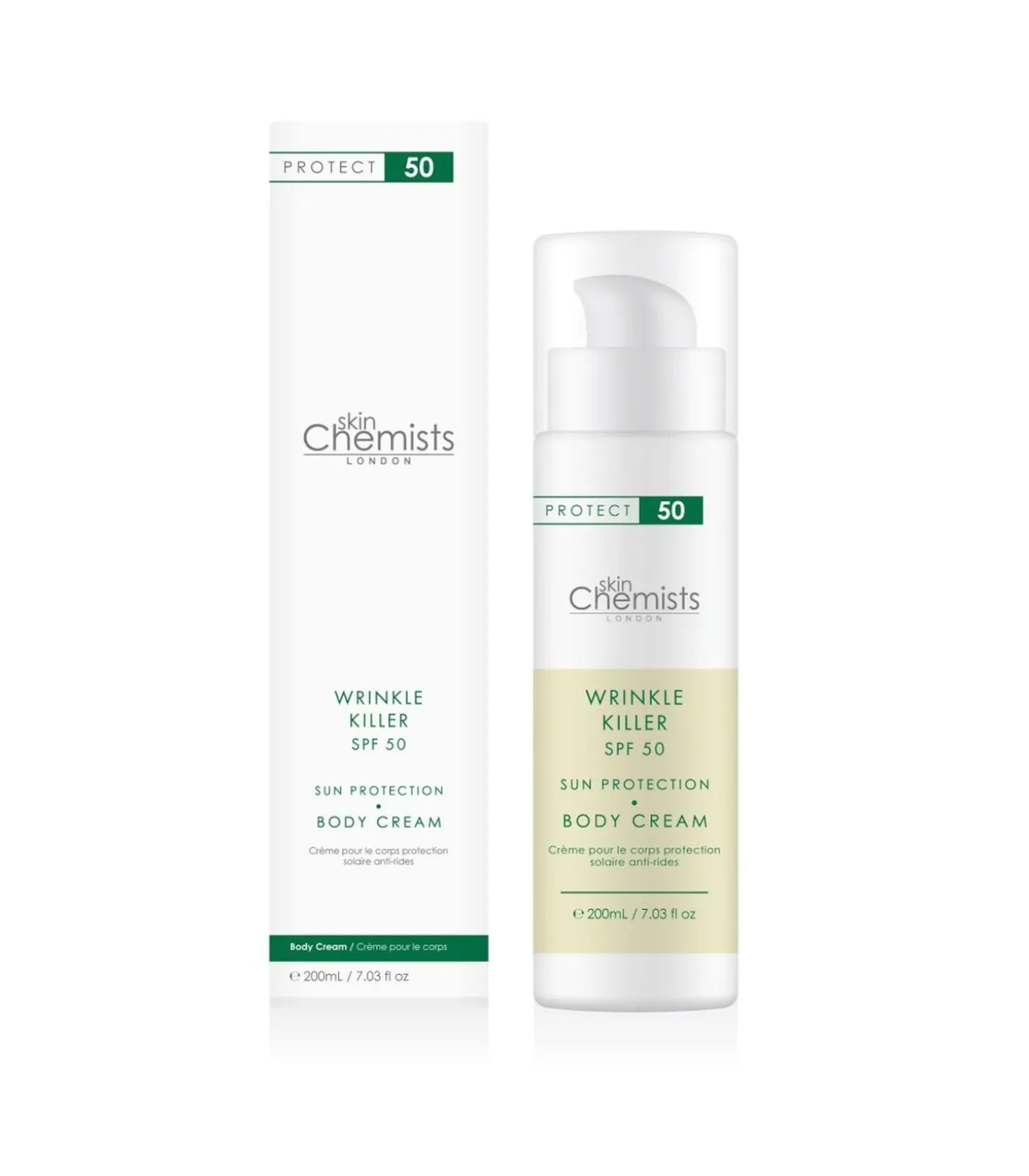 50 SPF Body- en Gezichtscrème