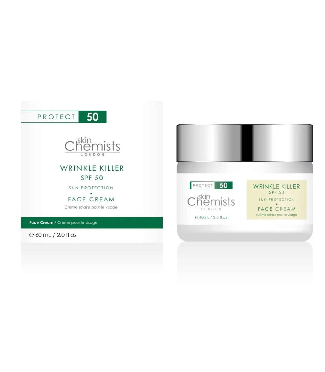 50 SPF Body- en Gezichtscrème