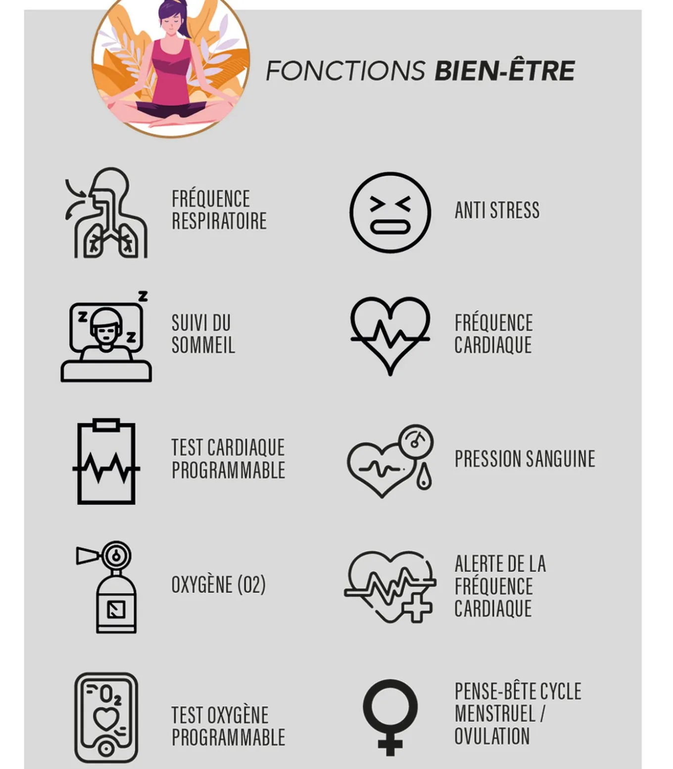 Aangesloten horloge - Super Amoled