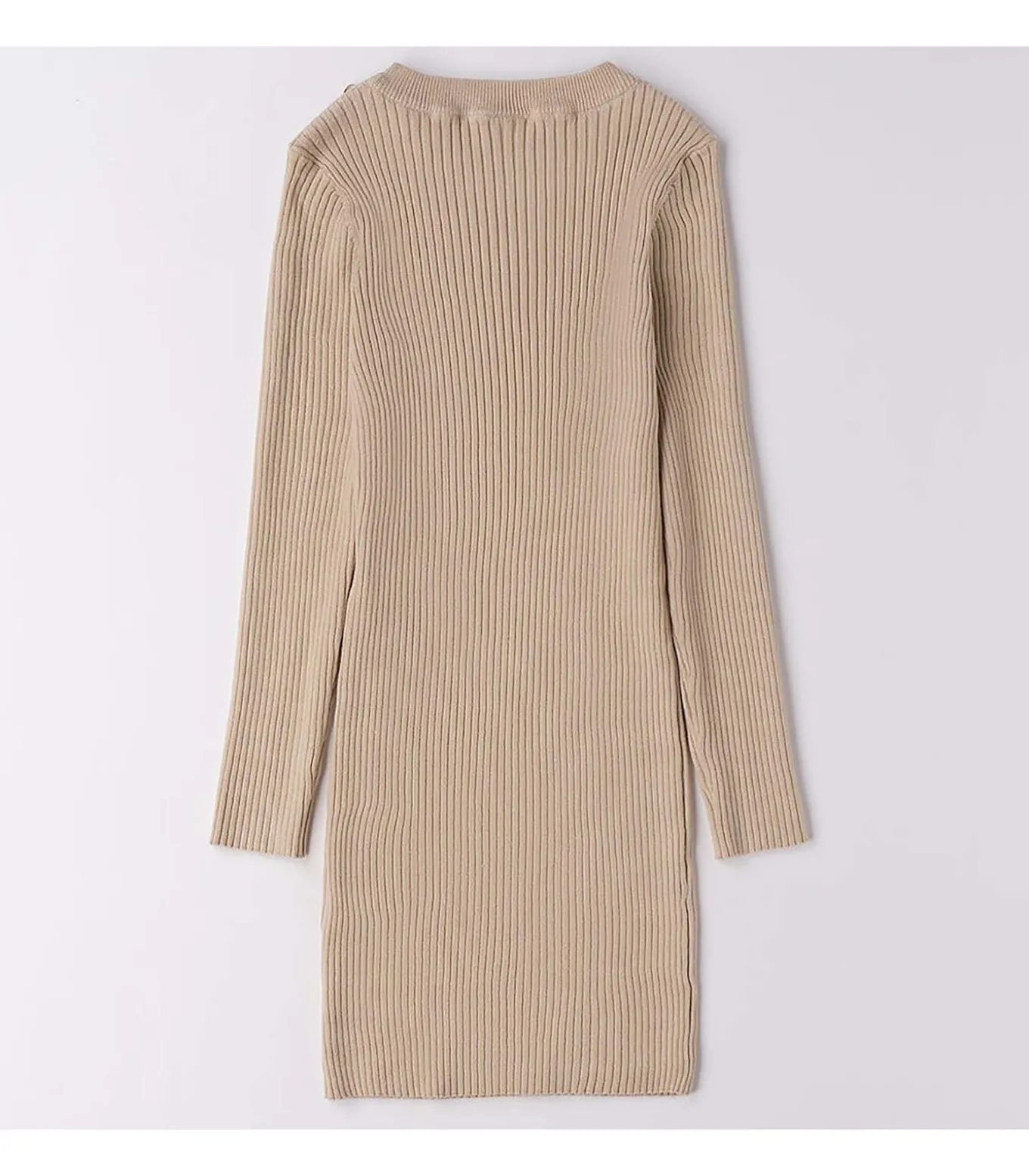 Abito Tricot Con Manica