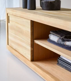 Adam - Teak tv-meubel 120 cm