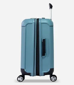 Aegis Expandable Handbagage Koffer 4 Wielen Lichtblauw