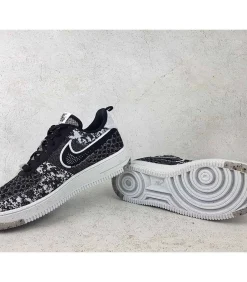 Af1 Crater Flyknit Nn Gs - Sneakers - Zwart