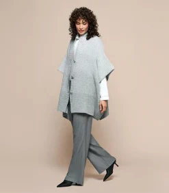 Aliza Poncho Grijs