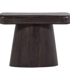 Amco Sidetable - Mango Hout - Zwart - 76x120x40