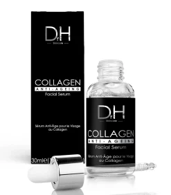 Anti-aging gezichtsserum met collageen 30ml + Anti-aging hydraterende dagcrème met collageen 60ml