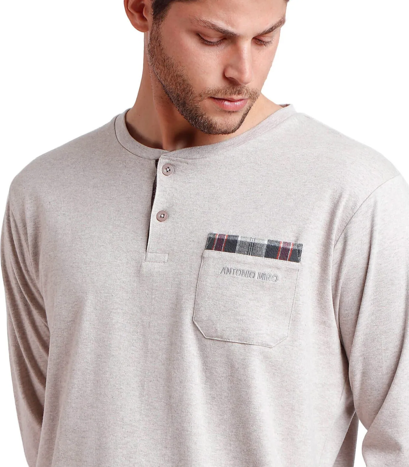 Antonio Pyjama outfit broek top lange mouwen Cobblestone