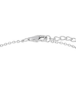 Armband m.Anh. voor dames, 925 sterling zilver | hartje