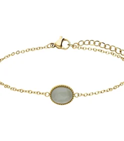 Armband Staal 19 cm - Goudkleurig