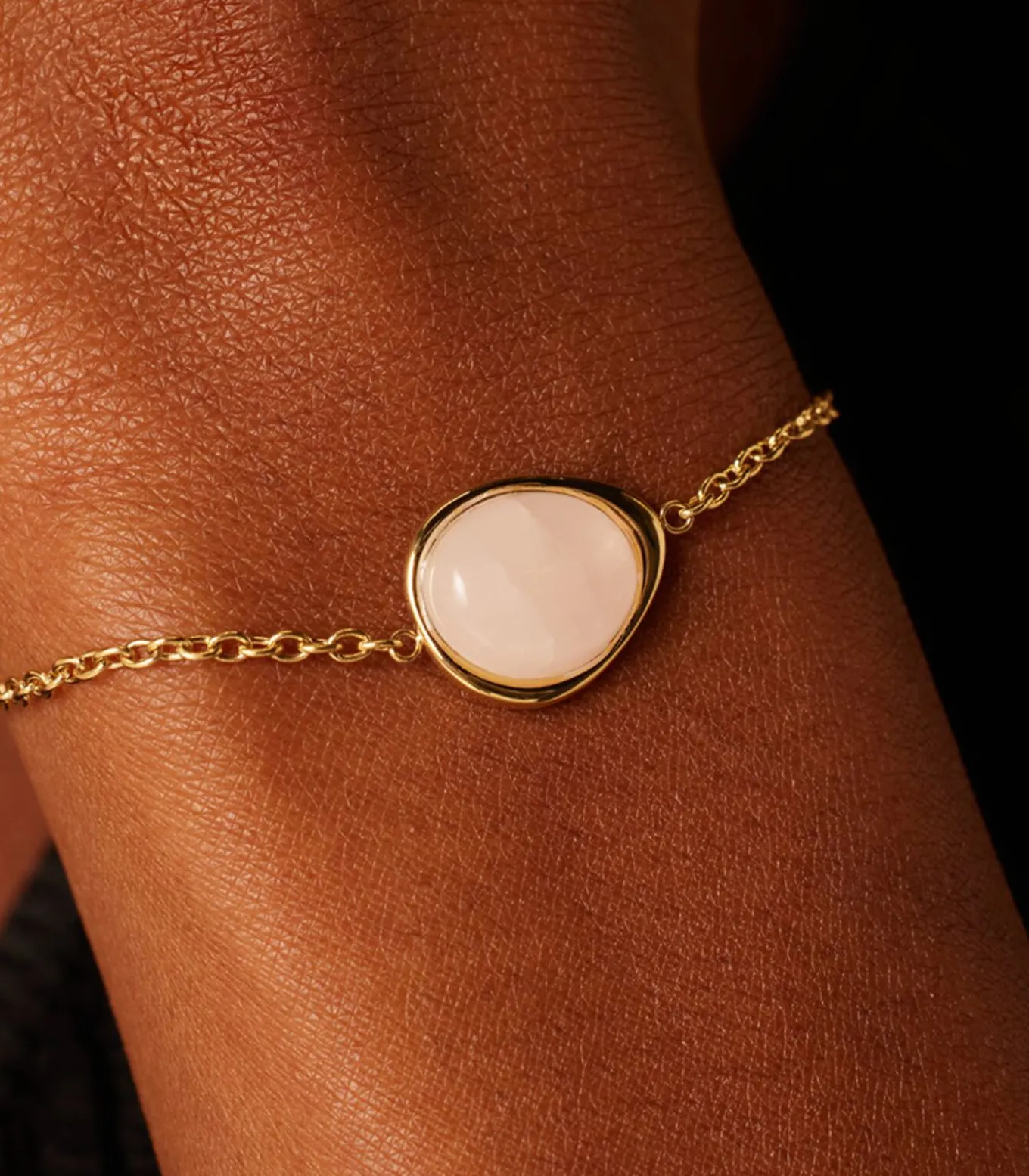 Armband Staal 19 cm - Goudkleurig