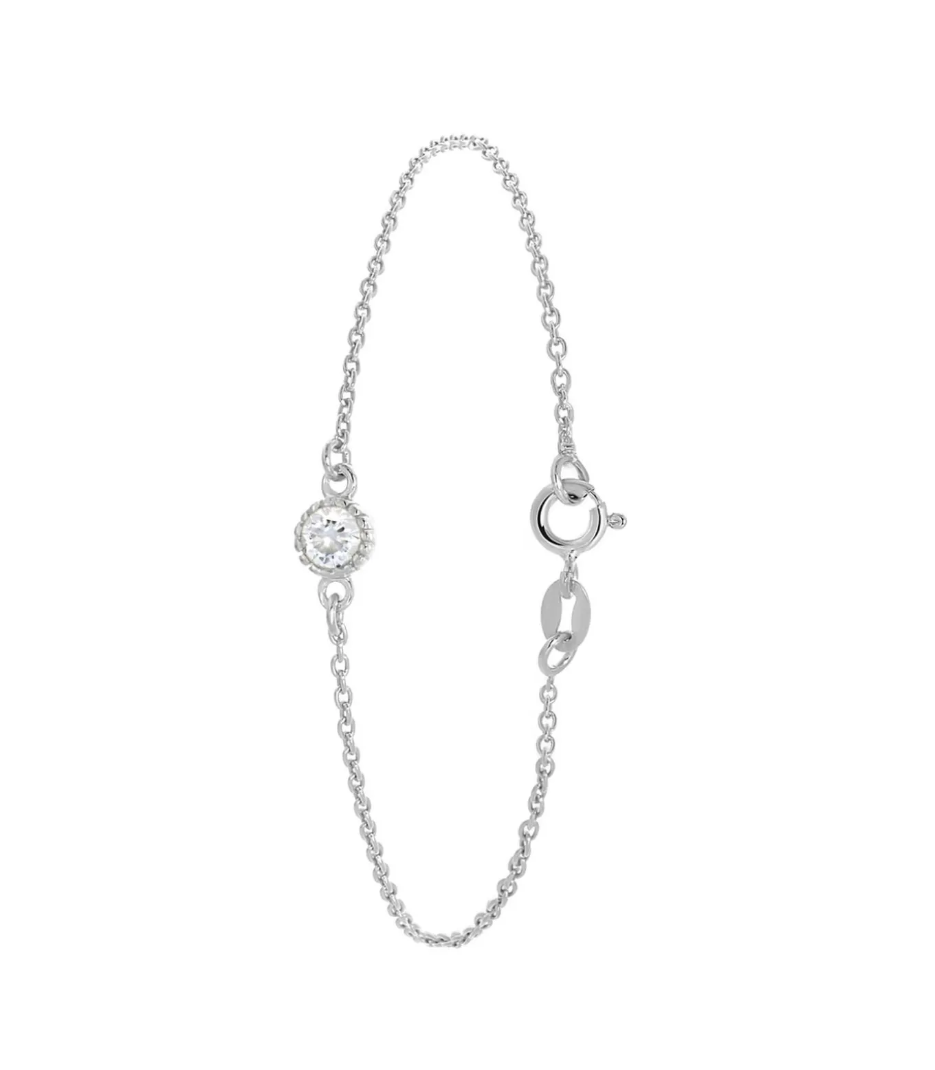 Armband Zilver 19 cm - Goudkleurig