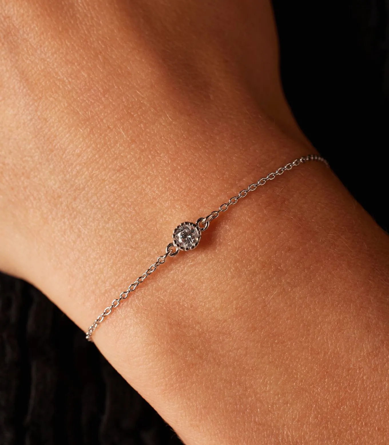 Armband Zilver 19 cm - Goudkleurig