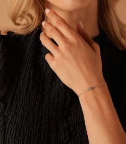 Armband Zilver 19 cm - Goudkleurig