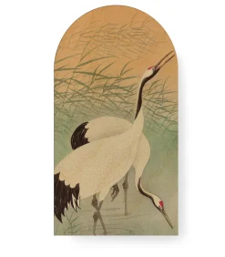 Art for the Home Canvas - Kraanvogels in de Ochtend - 100x54