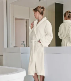 ATHENA Ivoire - Badjas unisex microvezel