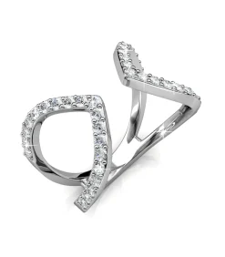 Aurora ring - Oostenrijks kristal van zeer hoge kwaliteit