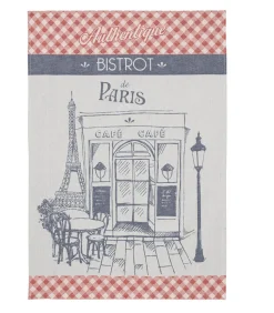 Authentique Bistrot - Tafellinnen Theedoek