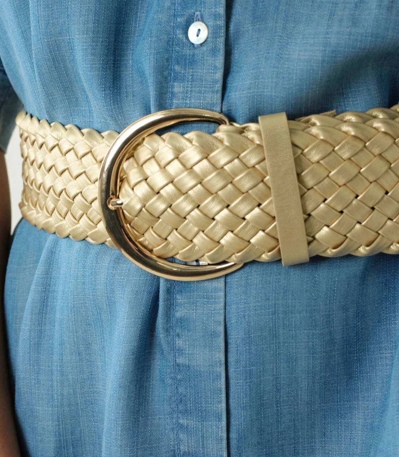 AVELA - Gouden damesriem