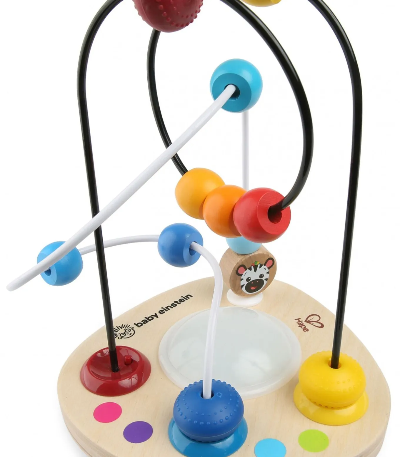 Baby Einstein houten kralenframe Color Mixer met muziek en licht