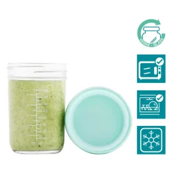 Babybols - 4 Glazen Voorraadpotten - Our Imperfects