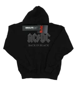 BACK IN BLACK - Trui met kap - Zwart