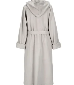 Badjas Reese, Zilver - XXL - Unisex - Katoen/Polyester