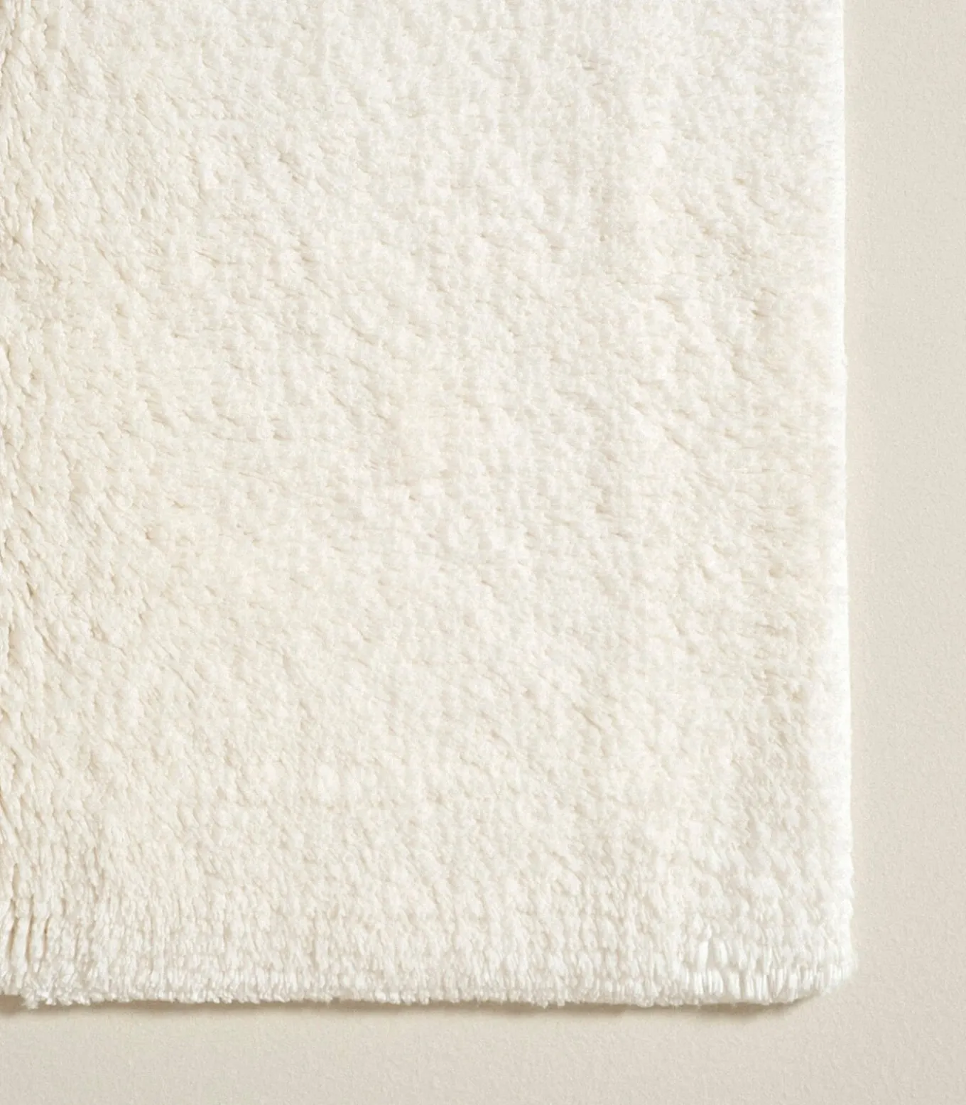 Badmat Bamboe Solid 60x100 cm Ecru