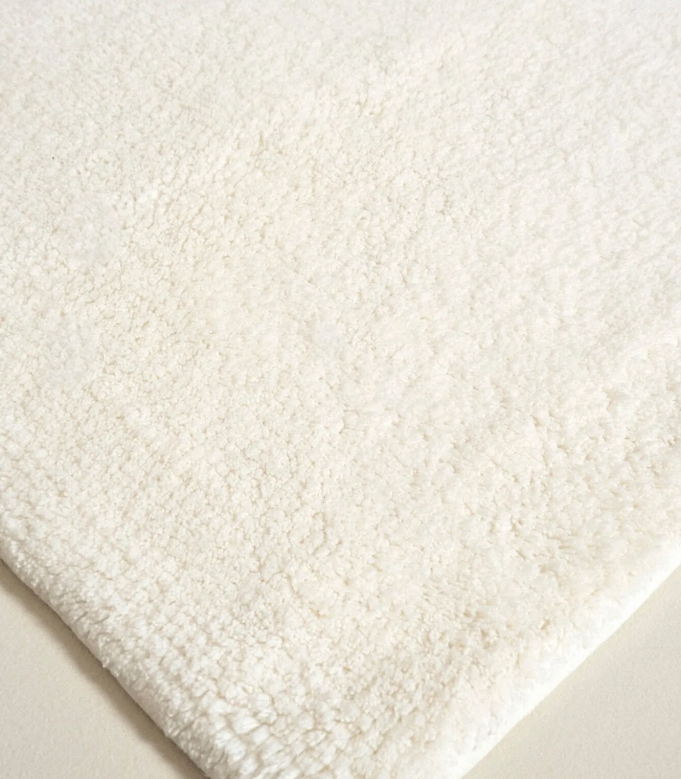 Badmat Bamboe Solid 60x100 cm Ecru