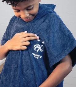 Badponcho voor kinderen van 100% katoen, LOGO