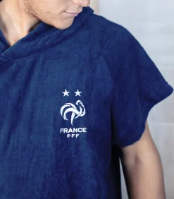 Badponcho voor kinderen van 100% katoen, LOGO