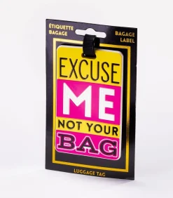 Bagagelabel - Excuse me