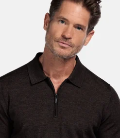 Baileys Merino Wol Pullover - Donkerbruin