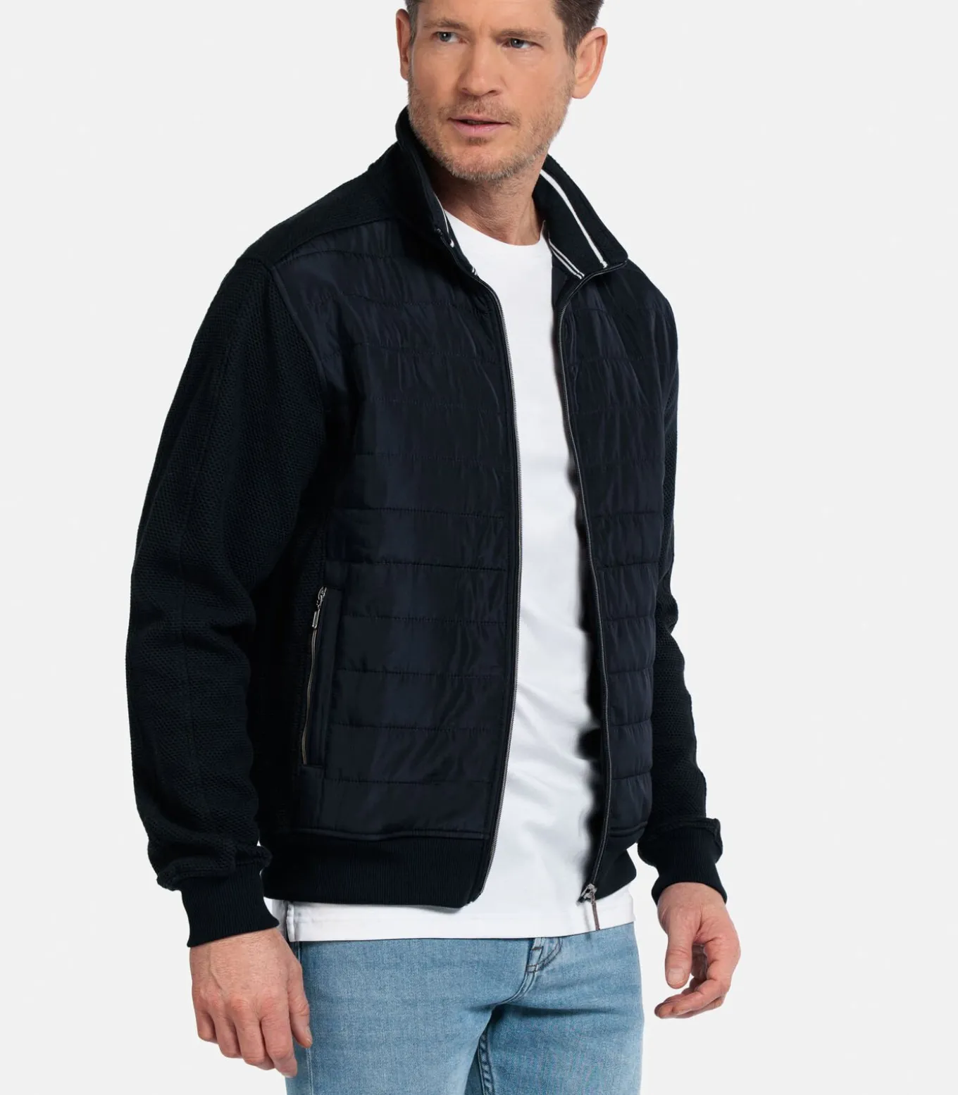 Baileys Sportief Sweatvest – Navy