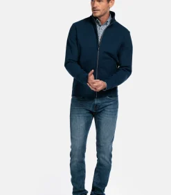 Baileys sweatvest - Denim