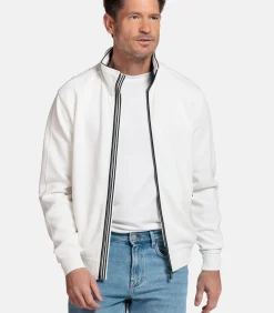 Baileys Sweatvest met Rits – Wit