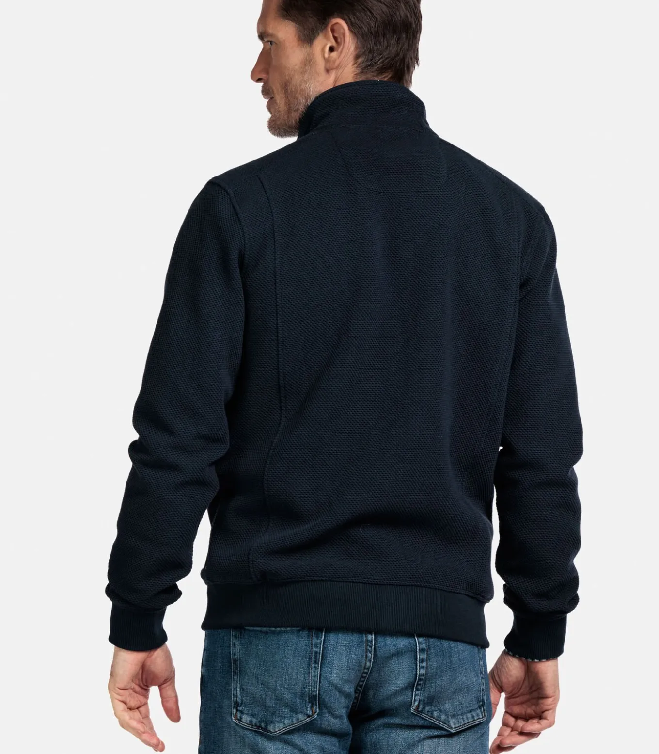 Baileys Vest met Structuur – Navy