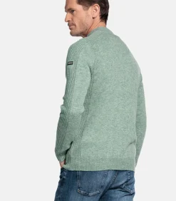 Baileys Wollen Pullover - Misty Green