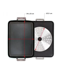 Bakplaat Aire- 34 x 25 cm - standaard anti-aanbaklaag