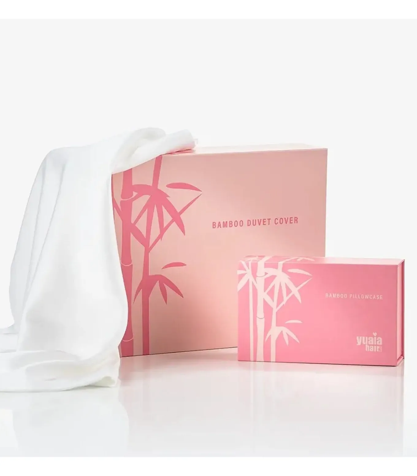 Bamboe beddengoedset x 2