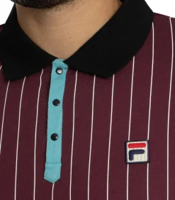 BB1 Klassiek Vintage Gestreept Poloshirt